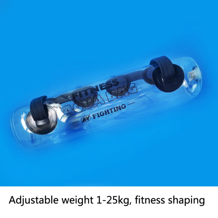 Portable Foldable Water-Filled Inflatable Weight Bag Weightlifting Balance Strength Training Fitness Weight Bag, Colour: 25kg (Transparent) - Fitness Equipments by PMC Jewellery | Online Shopping South Africa | PMC Jewellery