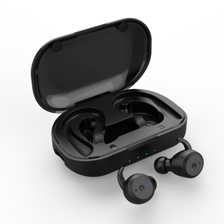 BE1032 Ear-mounted Waterproof Sports TWS Wireless Bluetooth Earphone(Black) - TWS Earphone by PMC Jewellery | Online Shopping South Africa | PMC Jewellery