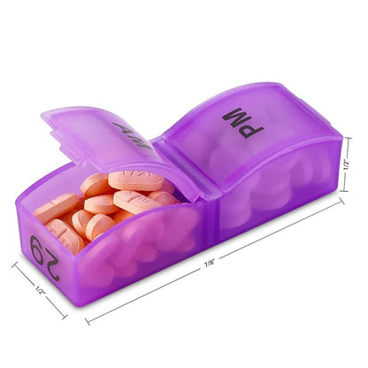 One Month Use 31-Compartment Plastic Colorful Pill Box Family Independent Pill Storage Box(20.5x10.3x7cm) - Pill Boxes by PMC Jewellery | Online Shopping South Africa | PMC Jewellery