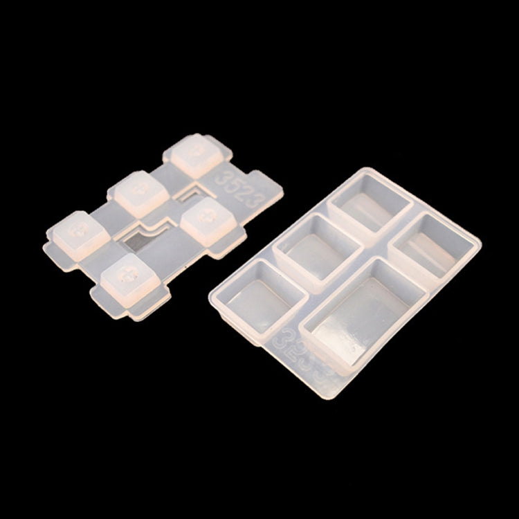 2 PCS DIY Keycap Silicone Mold OEM Mechanical Keyboard Silicone Mold, Style: MD3523 - Arts & Crafts by PMC Jewellery | Online Shopping South Africa | PMC Jewellery