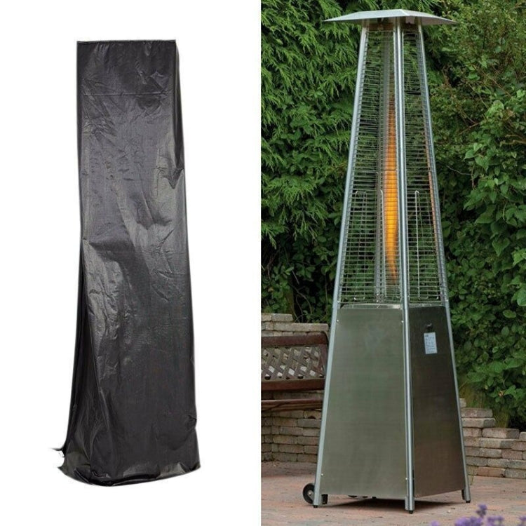 Garden Outdoor Air Heater Rainproof And Dustproof Cover Furniture Cover, Size: 221x53x61cm(Black Outside Silver Inside) - Dust Covers by PMC Jewellery | Online Shopping South Africa | PMC Jewellery