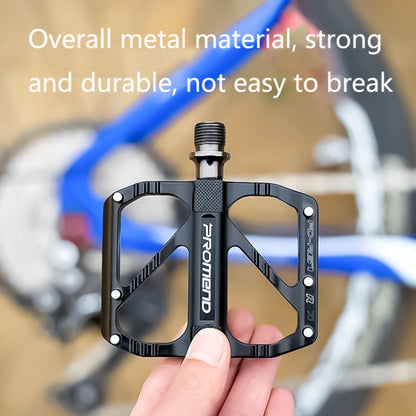 PD-R27 1 Pair PROMEND Bicycle Pedal Road Bike Aluminum Alloy Bearing Quick Release Folding Pedal - Pedals by PROMEND | Online Shopping South Africa | PMC Jewellery