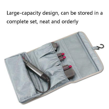 Baona BN-DS004 PU Leather Portable Storage Bag For Dyson Hair Curler(Black) - Dyson Accessories by Baona | Online Shopping South Africa | PMC Jewellery
