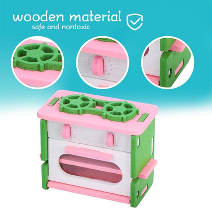 Simulation Miniature Wooden Furniture Kids Toys Doll House Set(582) - Pretend Play Toys by PMC Jewellery | Online Shopping South Africa | PMC Jewellery