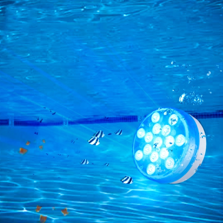 15 LEDs RF Remote Control Diving Light Magnetic Waterproof Pool Lamp, Spec: 1 PC + 1 RC(16 Colors) - Underwater Lights by PMC Jewellery | Online Shopping South Africa | PMC Jewellery