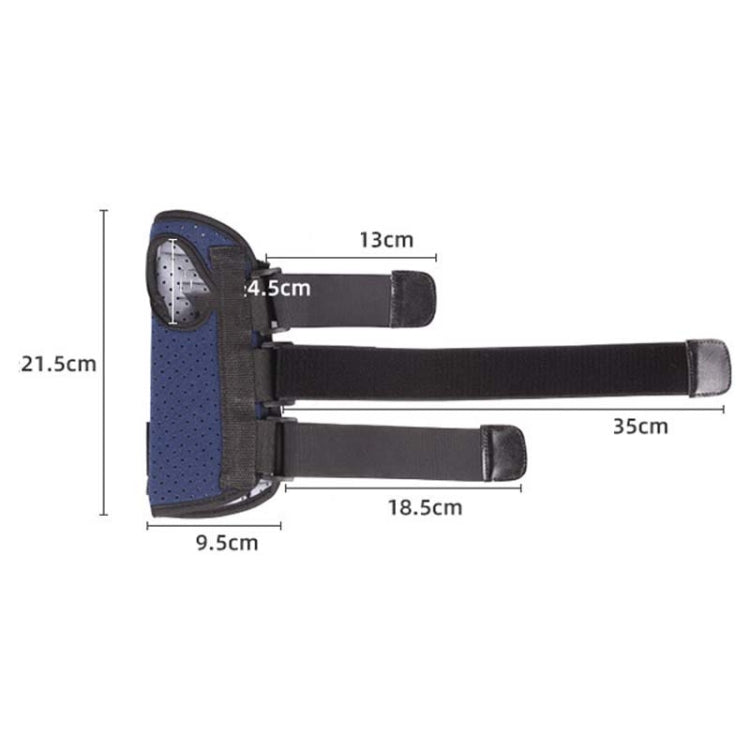 016 Wrist Joint Fixation Belt Sports Joint Dislocation Sprained Bone Fracture Rehabilitation Fixed Splint Guard, Specification: Left Hand(Blue) - Corrector by PMC Jewellery | Online Shopping South Africa | PMC Jewellery