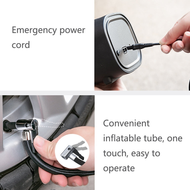 YANTU A22 Car Dual-Cylinder Car Wireless Smart Digital Display Portable Tire Air Pump, Specification: Wireless Black - Inflatable Pump by YANTU | Online Shopping South Africa | PMC Jewellery