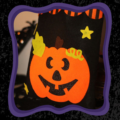 Halloween Non-woven Gift Candy Bag Cartoon Holiday Decoration Props(Pumpkin) - Prop Decorations by PMC Jewellery | Online Shopping South Africa | PMC Jewellery
