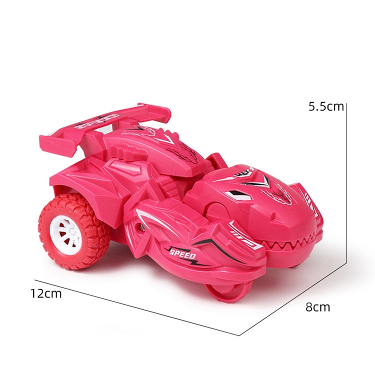 2 PCS Dinosaur Deformation Car Children Inertial Sliding Car Model Toy(Orange) - Model Toys by PMC Jewellery | Online Shopping South Africa | PMC Jewellery