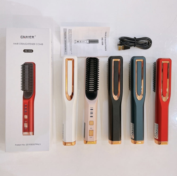 2 In 1 Curling And Straightening Dual-Use Mini Multi-Function Hair Straightener, Colour : Red - Hair Curler by PMC Jewellery | Online Shopping South Africa | PMC Jewellery