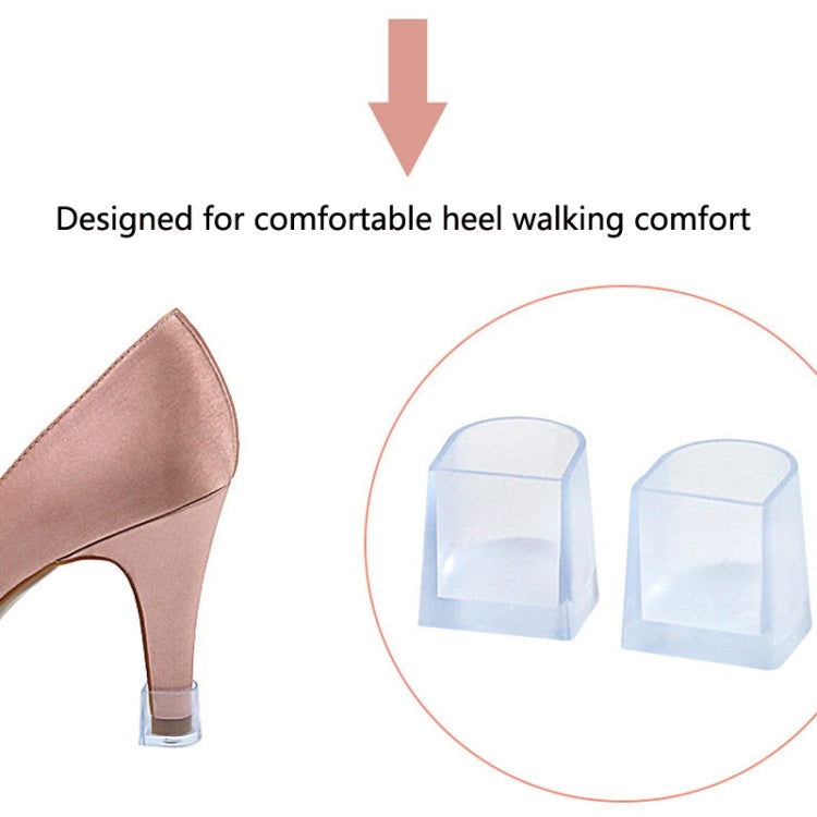 10 Pairs Dancing Shoes Protective Cover Wear-Resistant Heel Cover(S) - Other Accessories by PMC Jewellery | Online Shopping South Africa | PMC Jewellery