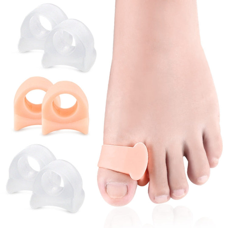 10 Pairs Great Toe Orthosis Separator Soft and Comfortable Toe Care Cover, Size: S(Brighten Skin Color) - Corrector by PMC Jewellery | Online Shopping South Africa | PMC Jewellery