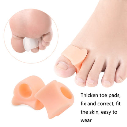 10 Pairs Great Toe Orthosis Separator Soft and Comfortable Toe Care Cover, Size: L(White) - Corrector by PMC Jewellery | Online Shopping South Africa | PMC Jewellery