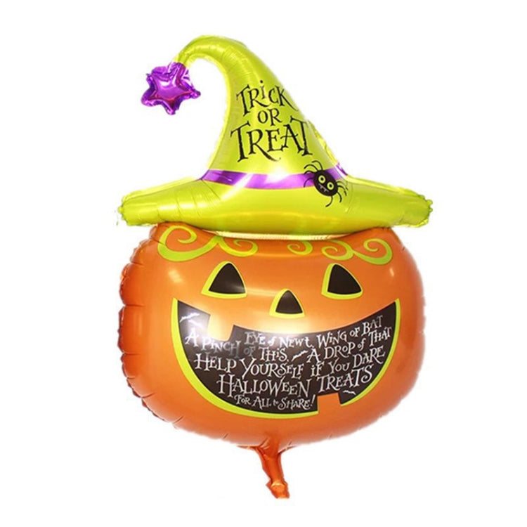 Halloween Aluminum Film Balloon Party Decoration,Style: Pumpkin B - Prop Decorations by PMC Jewellery | Online Shopping South Africa | PMC Jewellery