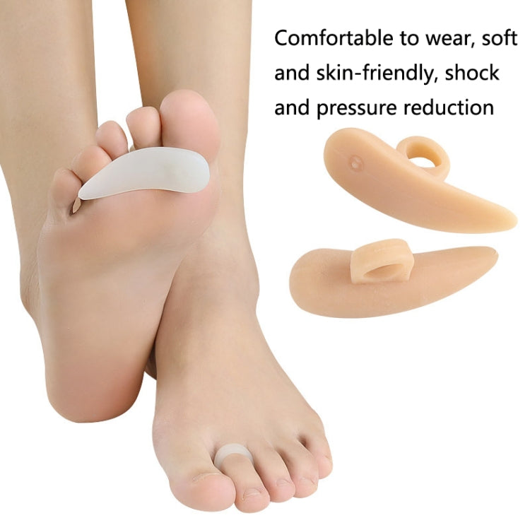 10 Pairs Toe Grip Correction Pad Hammer Toe Support Pad Toe Separator(Skin Color) - Corrector by PMC Jewellery | Online Shopping South Africa | PMC Jewellery