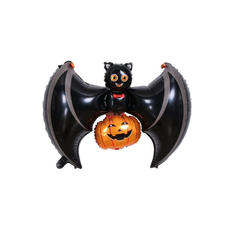 Halloween Party Decorative Balloon Scene Arrangement Aluminum Film Balloon, Specification: Bat Pumpkin - Prop Decorations by PMC Jewellery | Online Shopping South Africa | PMC Jewellery