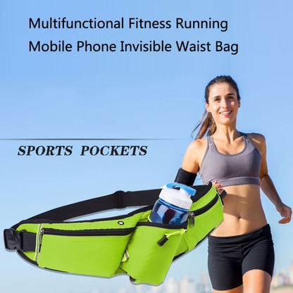 Outdoor Sports Water Bottle Waist Bag Multifunctional Fitness Running Mobile Phone Invisible Waist Bag(Blue) - Waist Bags by PMC Jewellery | Online Shopping South Africa | PMC Jewellery