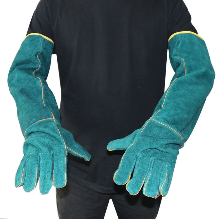 Reptile Anti-Bite Gloves 62cm Length Pet Protective Gloves(Blue) - Safety Gloves by PMC Jewellery | Online Shopping South Africa | PMC Jewellery