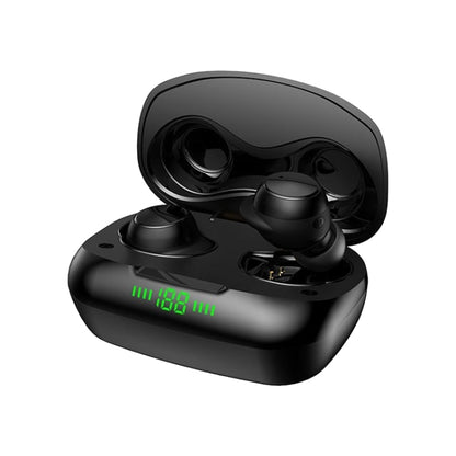 TWS-24 Bluetooth 5.0 Wireless Noise Cancelling Waterproof Touch Control Mini Earphone Support Voice Assistant(Black) - TWS Earphone by PMC Jewellery | Online Shopping South Africa | PMC Jewellery