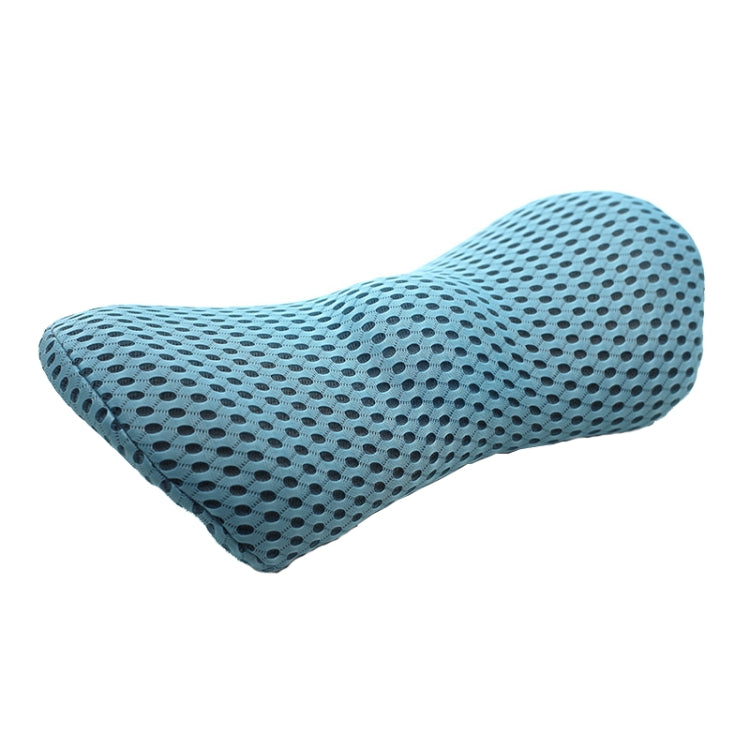 Car Supplies Lumbar Support Memory Foam Car Backrest Lumbar Cushion Seat Cushion Lumbar Pillow, Colour: 4D Grid Blue - Seat Accessories by PMC Jewellery | Online Shopping South Africa | PMC Jewellery