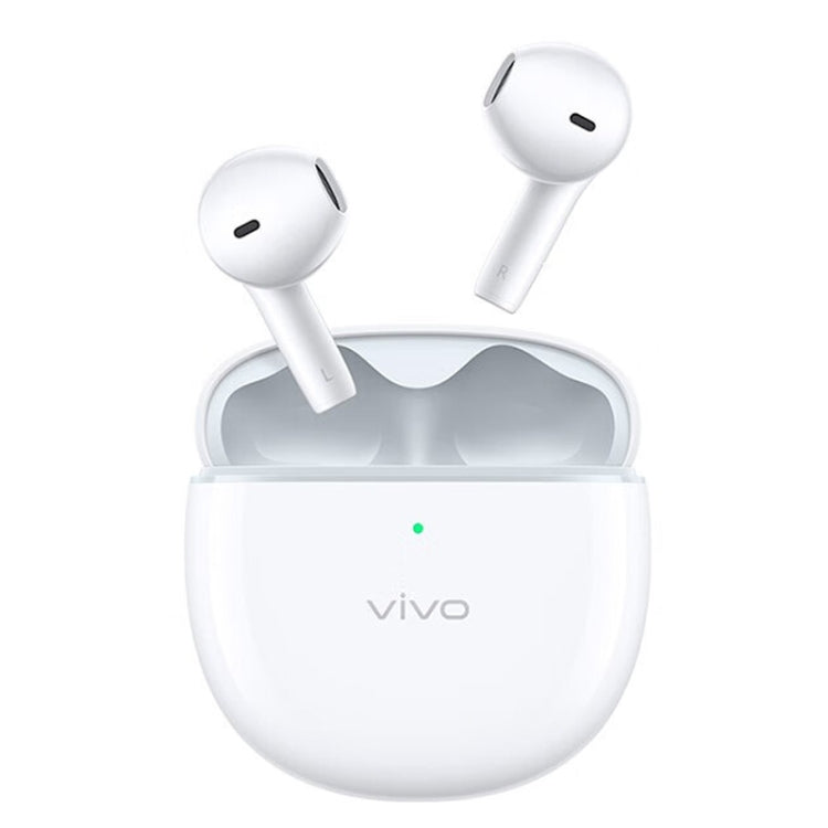 vivo TWS Air Half In-Ear Wireless Dual Microphone AI Call Noise Reduction Bluetooth Earphones(White) - TWS Earphone by vivo | Online Shopping South Africa | PMC Jewellery