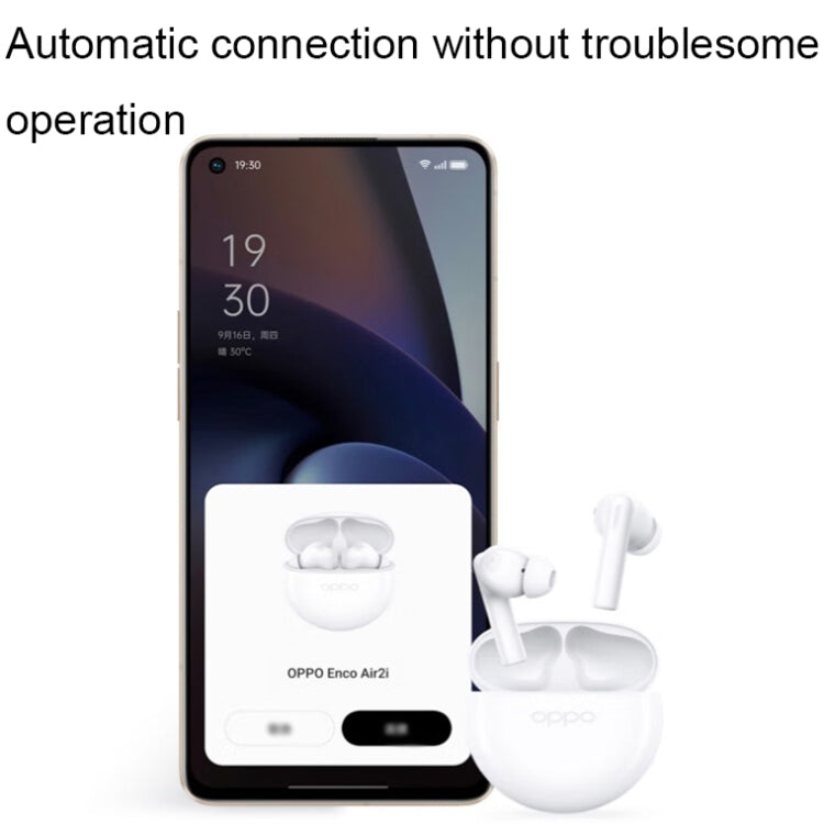 OPPO Enco Air2i In-Ear AI Call Noise Reduction Music Game Wireless Bluetooth Earphones(Black) - Bluetooth Earphone by OPPO | Online Shopping South Africa | PMC Jewellery