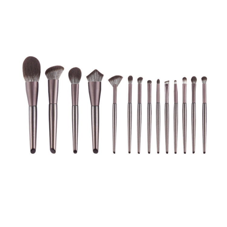 Makeup Brush Beginner Trimming Loose Powder Brush Eye Shadow Brush Makeup Brush,Style： 14 In 1 Naked Outfit - Makeup Brushes by PMC Jewellery | Online Shopping South Africa | PMC Jewellery