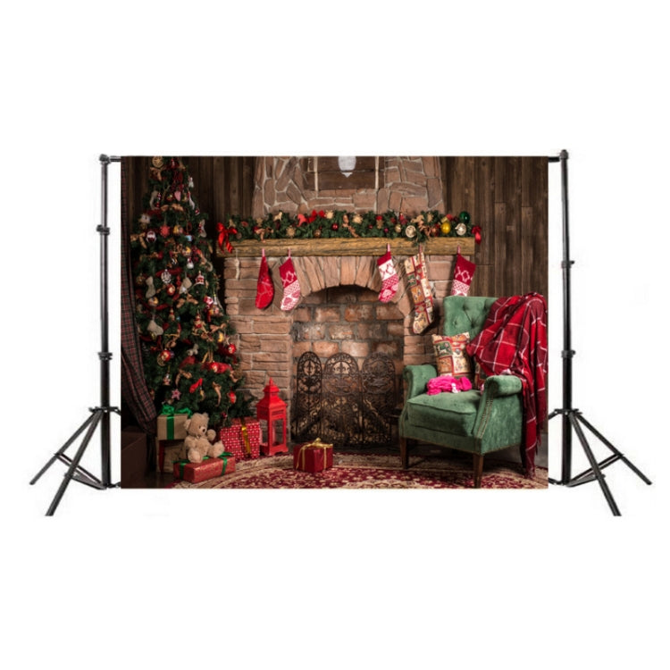 2.1m x 1.5m 3D Christmas Fireplace Studio Background Cloth - Other by PMC Jewellery | Online Shopping South Africa | PMC Jewellery