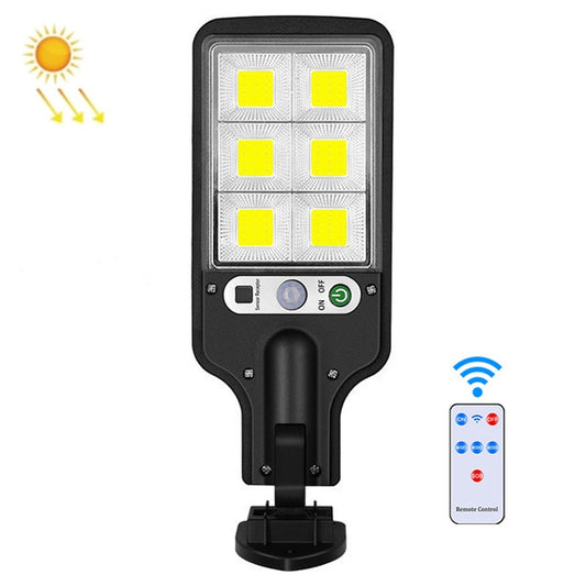 Solar Street Light LED Human Body Induction Garden Light, Spec: 616B-72 COB With Remote Control - LED Street Light by PMC Jewellery | Online Shopping South Africa | PMC Jewellery