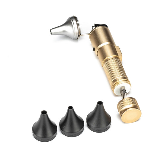 Ear Cleaning Hand Lamp USB Charging Otoscope(Elegant Gold) - Ear Care Tools by PMC Jewellery | Online Shopping South Africa | PMC Jewellery