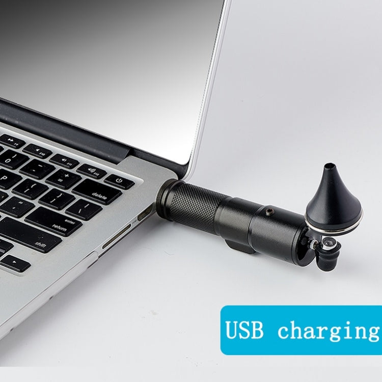 Ear Cleaning Hand Lamp USB Charging Otoscope(Rose Gold) - Ear Care Tools by PMC Jewellery | Online Shopping South Africa | PMC Jewellery