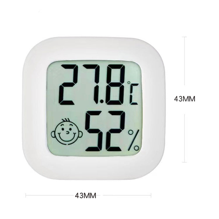 Temperature And Humidity Measuring Baby Room Temperature Meter(White) - Indoor Thermometer by PMC Jewellery | Online Shopping South Africa | PMC Jewellery