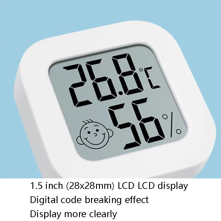 Temperature And Humidity Measuring Baby Room Temperature Meter(White) - Indoor Thermometer by PMC Jewellery | Online Shopping South Africa | PMC Jewellery