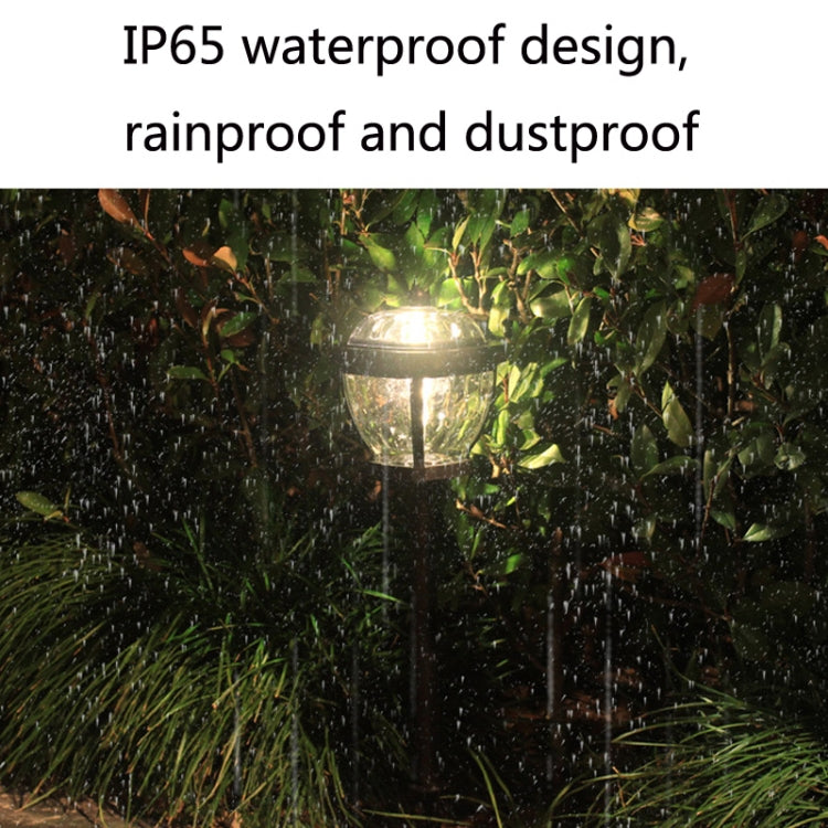 2 LED Solar Waterproof Outdoor Garden Light, Style: White Light-Lawn Lamp - With Solar Panel by PMC Jewellery | Online Shopping South Africa | PMC Jewellery
