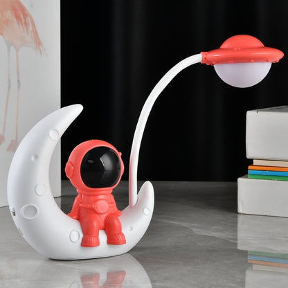 Student Dormitory Bedside Reading Desk Lamp(6617-2 Red) -  by PMC Jewellery | Online Shopping South Africa | PMC Jewellery