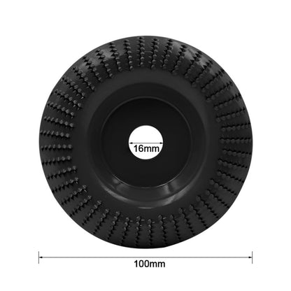 Woodworking Sanding Plastic Stab Discs Hard Round Grinding Wheels For Angle Grinders, Specification: 100mm Black Curved - Abrasive Tools & Accessories by PMC Jewellery | Online Shopping South Africa | PMC Jewellery