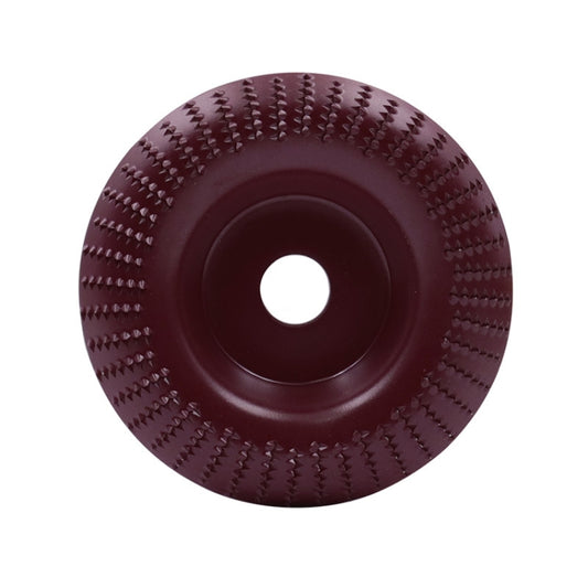 Woodworking Sanding Plastic Stab Discs Hard Round Grinding Wheels For Angle Grinders, Specification: 100mm Wine Red Curved - Abrasive Tools & Accessories by PMC Jewellery | Online Shopping South Africa | PMC Jewellery