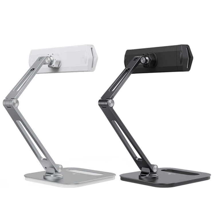 Boneruy P47 Tablet Computer Stand Desktop Mobile Phone Stand(White) - Desktop Holder by BONERUY | Online Shopping South Africa | PMC Jewellery