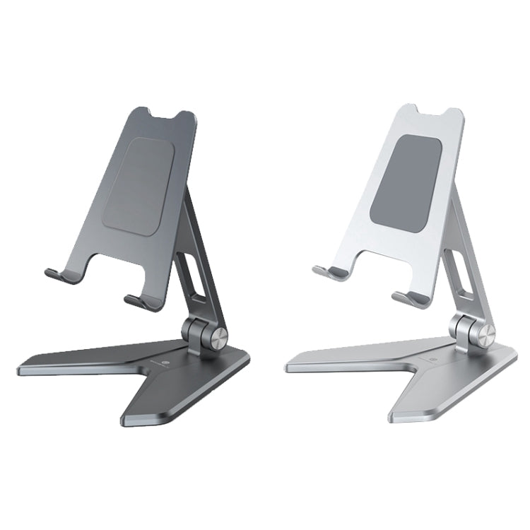 Boneruy P10 Aluminum Alloy Mobile Phone Tablet PC Stand,Style: Tablet Silver - Desktop Holder by BONERUY | Online Shopping South Africa | PMC Jewellery