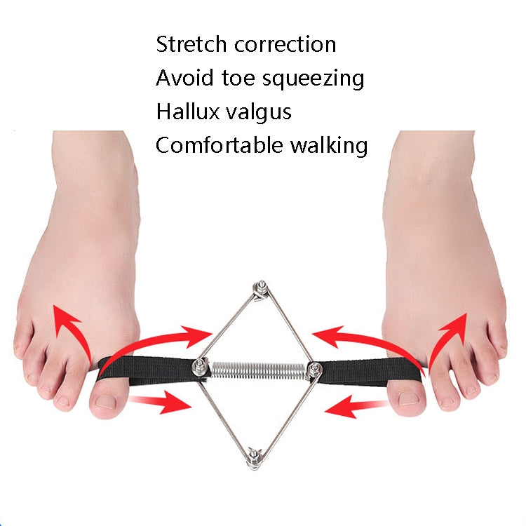 Toe Corrector Hallux Exercise Stretching Tensioner(Black) - Corrector by PMC Jewellery | Online Shopping South Africa | PMC Jewellery