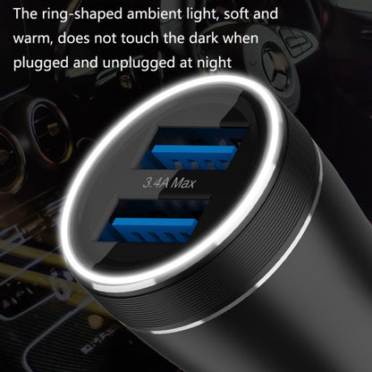 QIAKEY BK918 Dual Ports Fast Charge Car Charger - Car Charger by QIAKEY | Online Shopping South Africa | PMC Jewellery