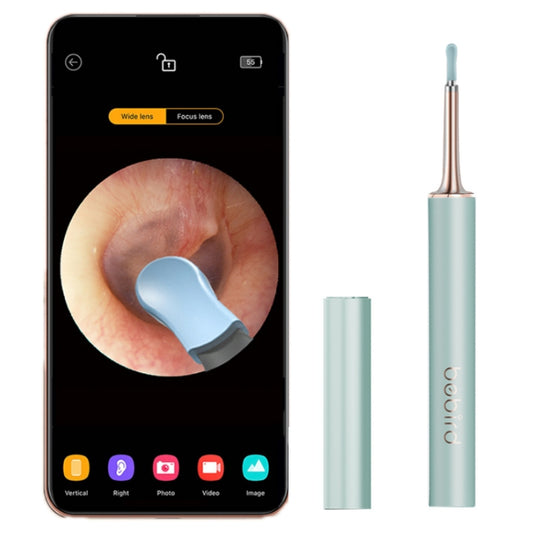 Bebird T15 Smart Visible Luminous Ear Pick Set(Sky Lake Green) - Ear Care Tools by Bebird | Online Shopping South Africa | PMC Jewellery | Buy Now Pay Later Mobicred