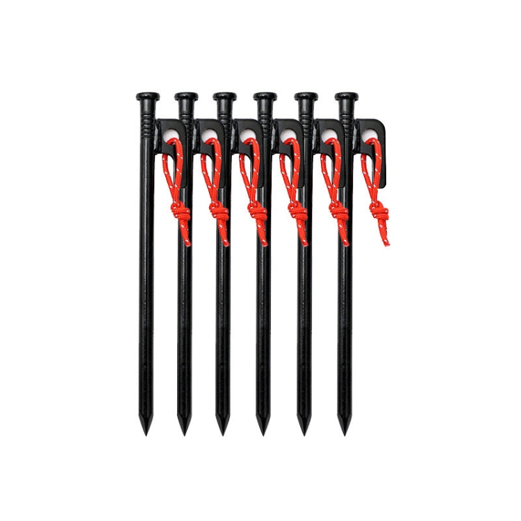 6 PCS 25cm Outdoor Camping Windproof Fixed Canopy Ground Nails - Tents & Accessories by PMC Jewellery | Online Shopping South Africa | PMC Jewellery