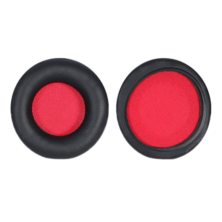 1 Pair Headset Sponge Earmuffs for Audio-Technica ATH-S200BT(Black+Red) - Earmuff & Pad by PMC Jewellery | Online Shopping South Africa | PMC Jewellery