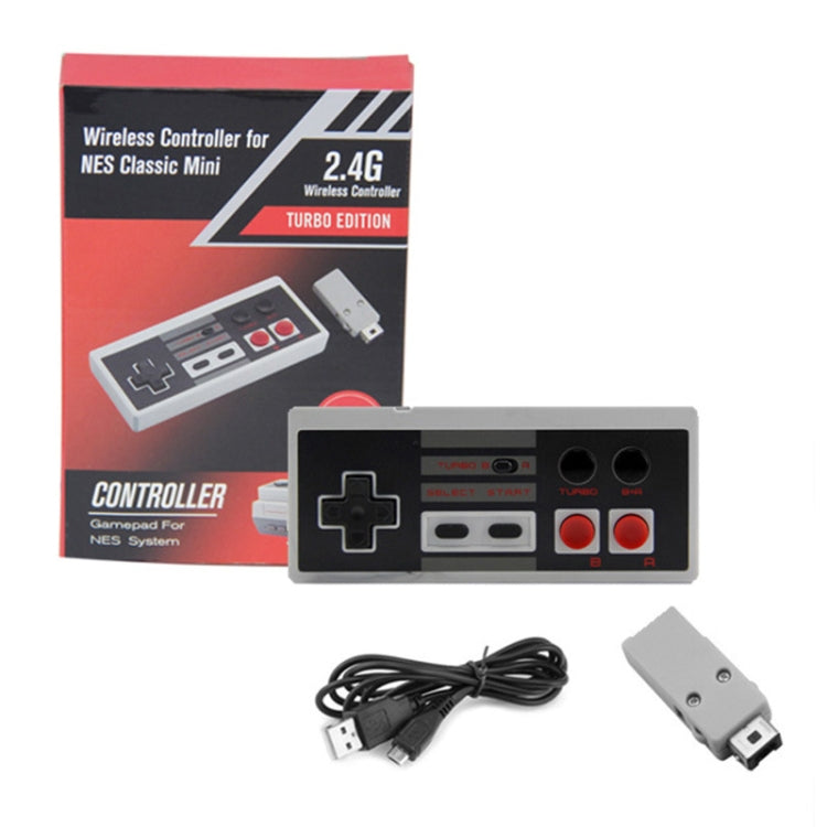 2.4G Wireless Controller For Switch NES(Grey) - Gamepads by PMC Jewellery | Online Shopping South Africa | PMC Jewellery