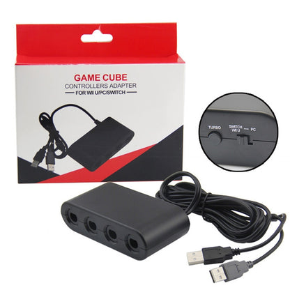 GC Handle To Wii U/PC/Switch Converter Adapter(Black) - Adapter by PMC Jewellery | Online Shopping South Africa | PMC Jewellery