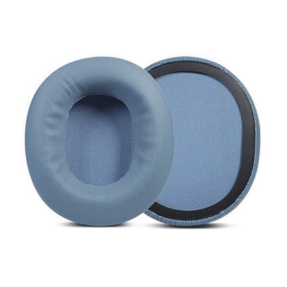 1 Pair Sponge Headset Pad for Steelseries Arctis Pro / Arctis 3 / 5 / 7(Blue Leather) - Earmuff & Pad by PMC Jewellery | Online Shopping South Africa | PMC Jewellery