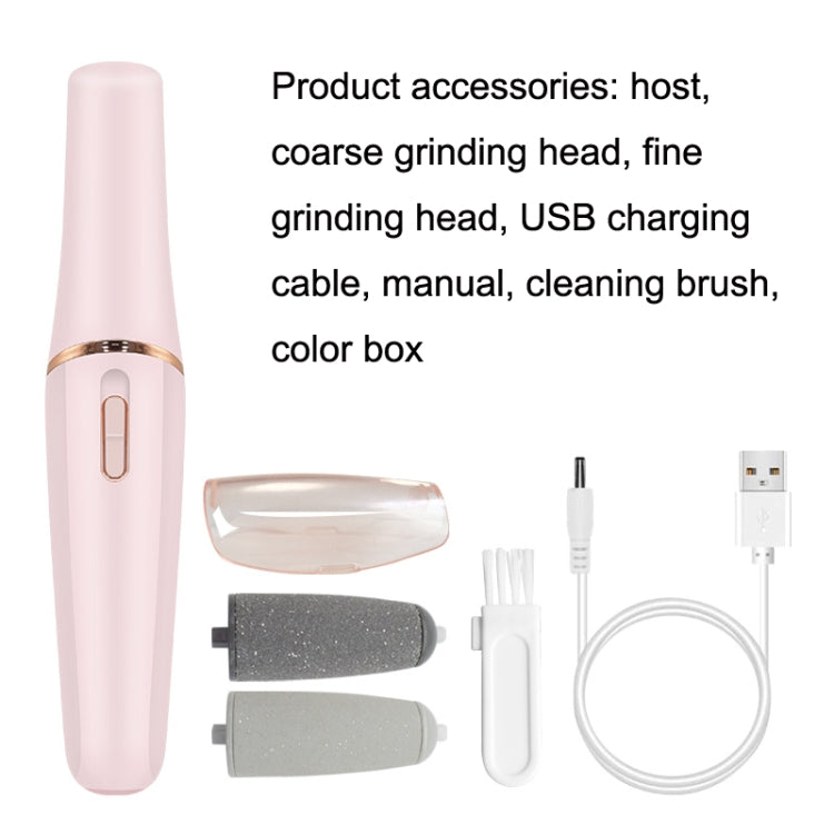 803 Household USB Electric Foot Grinder(Pink) - Grinding Tools & Accessories by PMC Jewellery | Online Shopping South Africa | PMC Jewellery