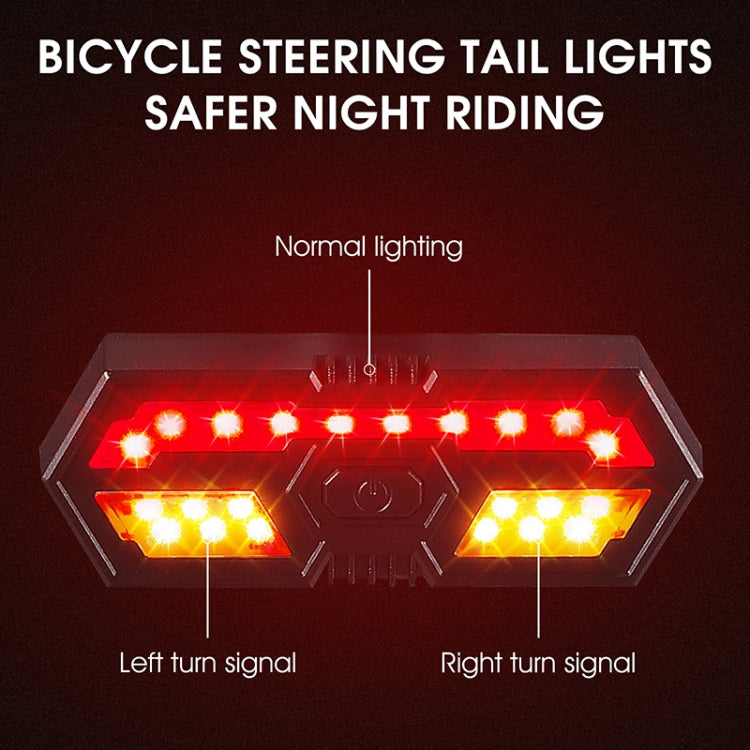 WEST BIKING Bicycle Remote Control Tail Light With Horn Tone(Black) - Taillights by WEST BIKING | Online Shopping South Africa | PMC Jewellery