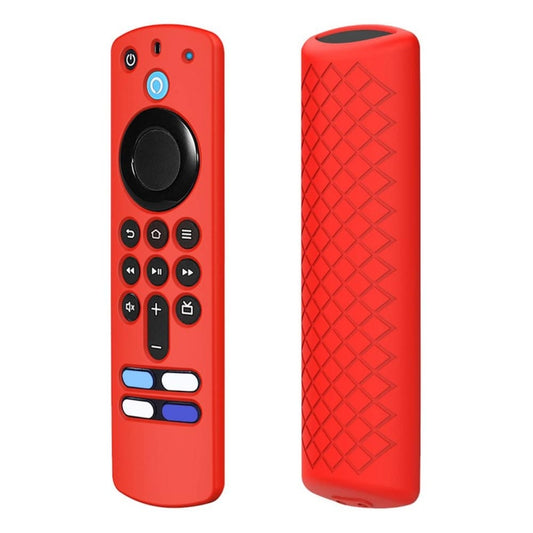 2 PCS Silicone Shell For Alexa Voice Remote 3rd Gen&TV Stick 3rd Gen(Red) - Remote Control Covers by PMC Jewellery | Online Shopping South Africa | PMC Jewellery
